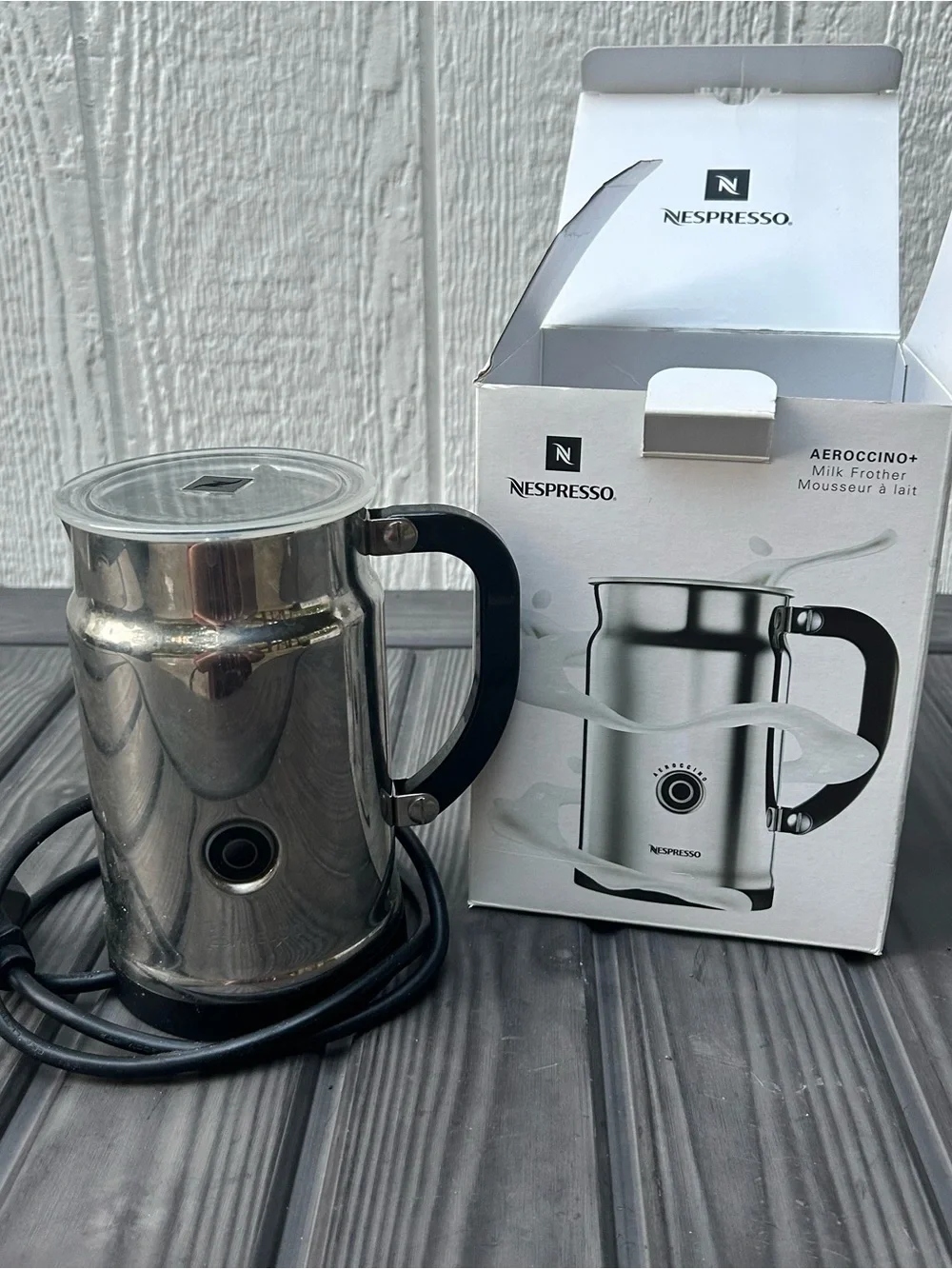 Nespresso Aeroccino + Milk Frother Model 3192- US